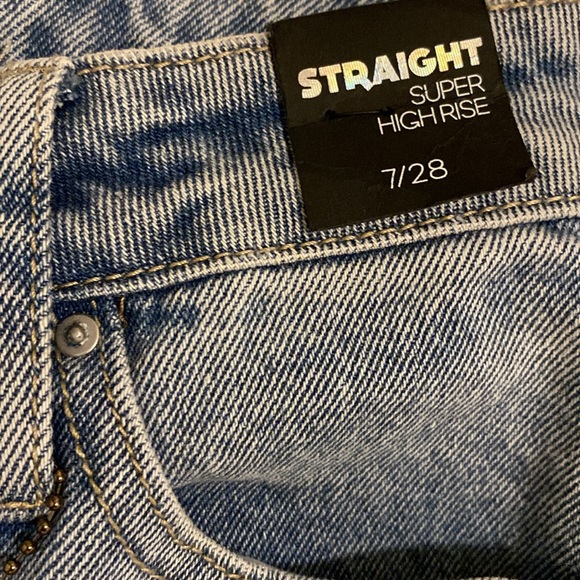 Straight super highrise pants <<< - Picture 6 of 6